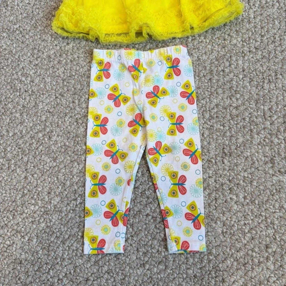 Kidgets Girls‎ Butterfly Outfit Set Size 12 Months